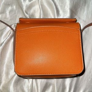 Orange crossbody bag